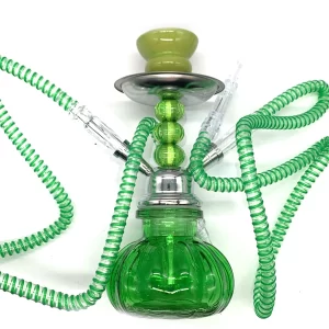 NARGUILE DE 2 MANGUERAS VERDE